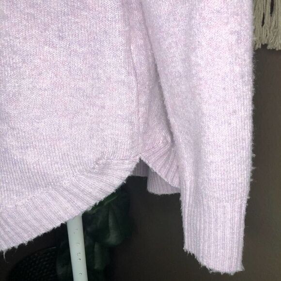 Tahari Purple Cowl-Neck Sweater - Picture 4 of 5